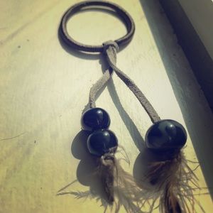 Hair tie, dread tie, braids, hair band. Beads